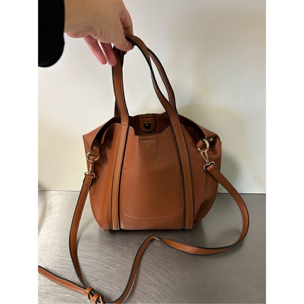 Urban Expressions LARGE TOTE Crossbody Bag. Brown. Excellent condition.